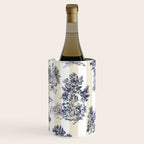 Toile de Jouy Vintage French Lovers Beige Cream & White Stripe Wine Chiller Gallery Image 2