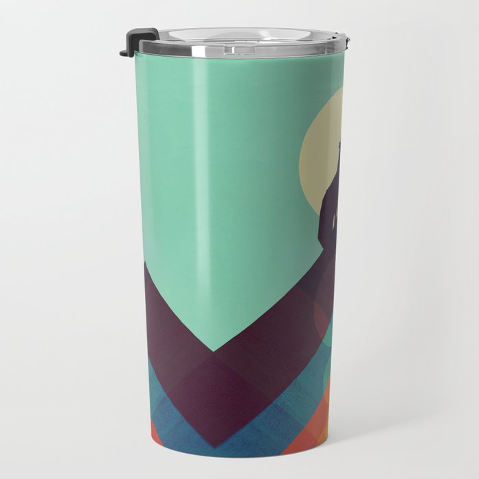 Howling Wild Wolf Travel Mug Gallery Image 3