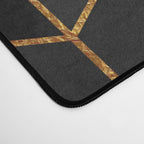 Black and White Gradient Cubes Desk Mat Gallery Image 4