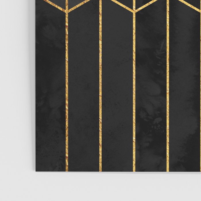 Black and White Gradient Cubes Poster Gallery Image 3