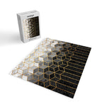 Black and White Gradient Cubes Jigsaw Puzzle Gallery Image 2