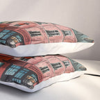 Paris Illustration Pillow Sham Gallery Image 3