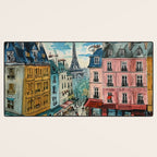 Paris Illustration Desk Mat Gallery Image 3