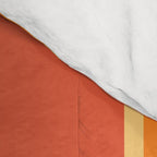 Mid Century Modern Modtastic Geometric Abstract Pattern Tangerine Orange Yellow Comforter Gallery Image 4