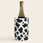 Black and White Cow Print Wine Chiller Gallery Image 3