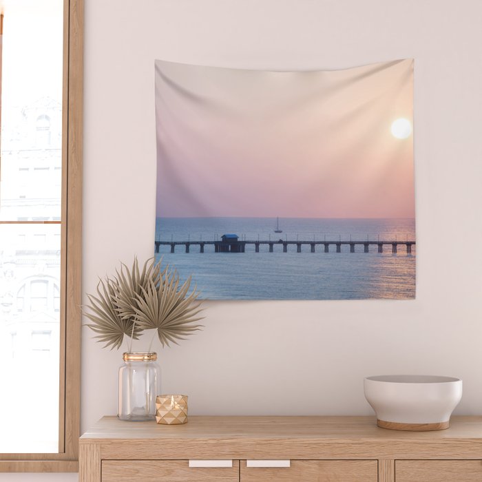 Morning Sail x Florida Coast Wall Tapestry Gallery Image 2