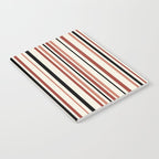 Classic Stripes XI - Neutral Pink Notebook Gallery Image 2