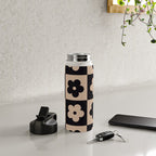 Bloom Check Tan Water Bottle Gallery Image 4