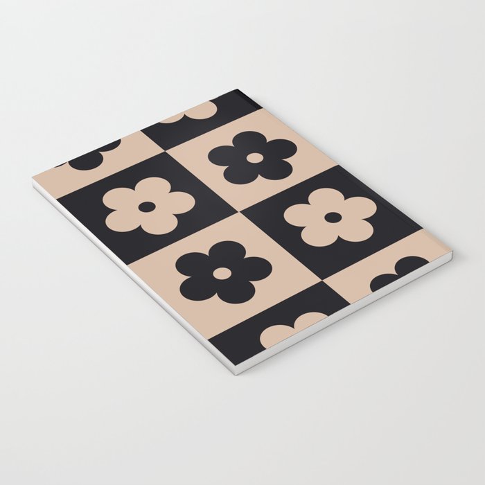 Bloom Check Tan Notebook Gallery Image 3