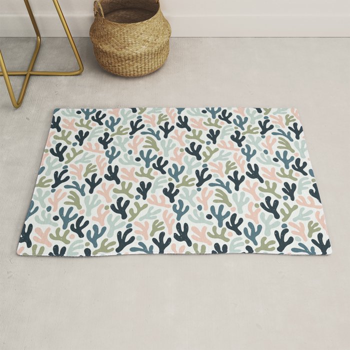 Abstract Corals Rug Gallery Image 1