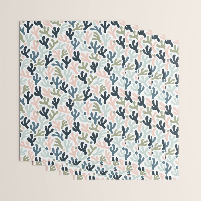 Abstract Corals Wrapping Paper Gallery Image 3