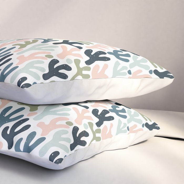 Abstract Corals Pillow Sham Gallery Image 3