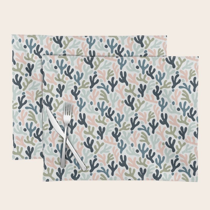 Abstract Corals Placemat Gallery Image 1