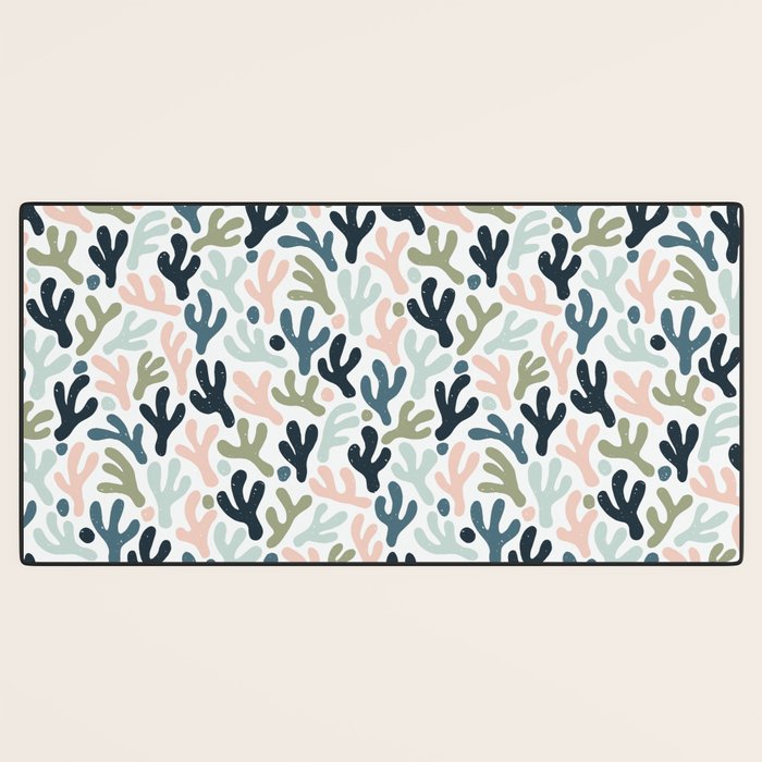 Abstract Corals Desk Mat Gallery Image 3