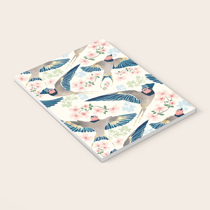 Swallows New Beginning II Notebook Gallery Image 3