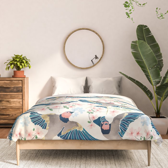 Swallows New Beginning II Comforter Gallery Image 3