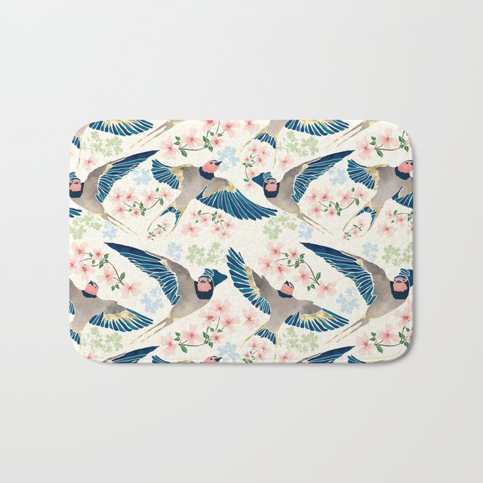 Swallows New Beginning II Bath Mat Gallery Image 1