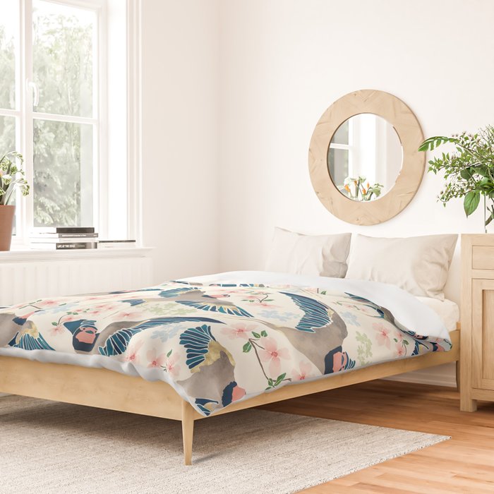 Swallows New Beginning II Duvet Cover Gallery Image 2