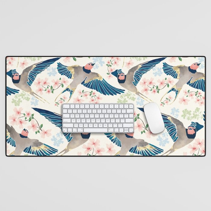 Swallows New Beginning II Desk Mat Gallery Image 1