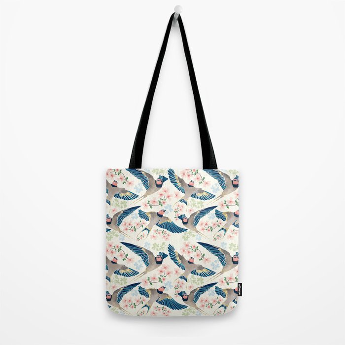 Swallows New Beginning II Tote Bag Gallery Image 2