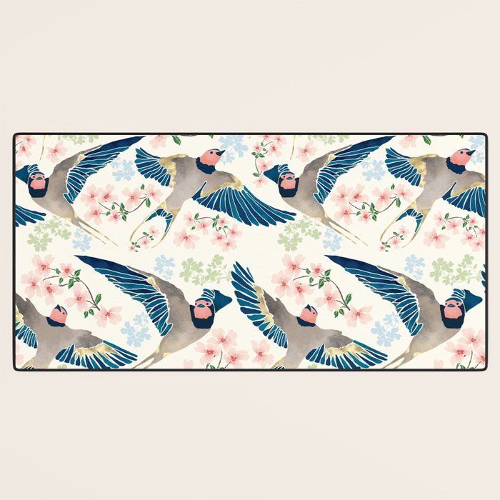 Swallows New Beginning II Desk Mat Gallery Image 3