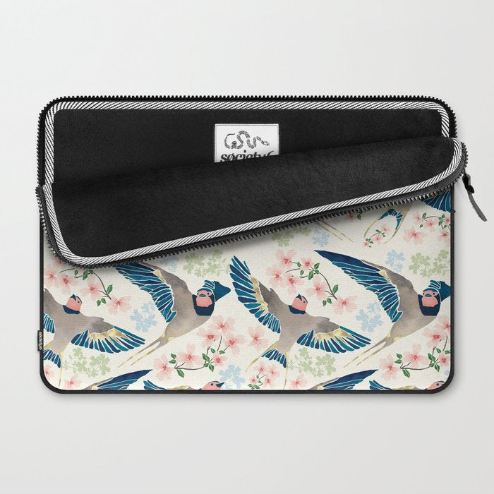 Swallows New Beginning II Laptop Sleeve Gallery Image 2