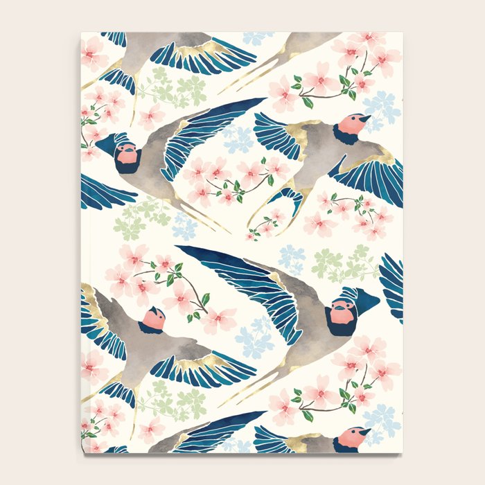 Swallows New Beginning II Notebook Gallery Image 4