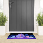 Merry christmas tree worm Welcome Mat Gallery Image 3