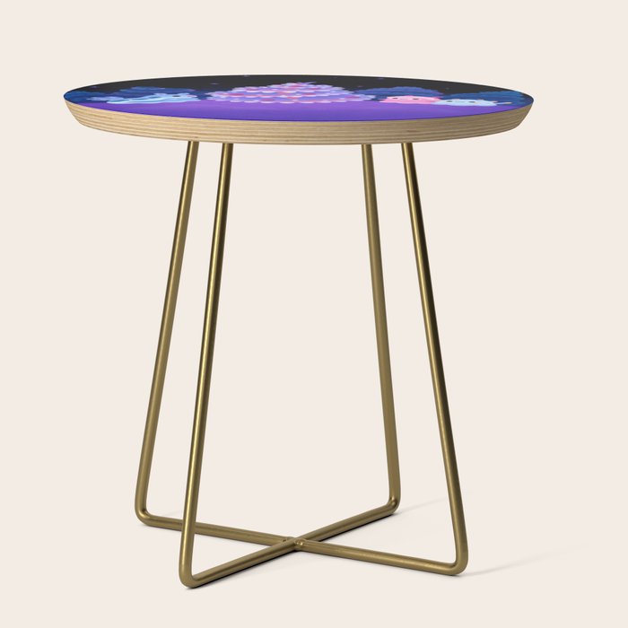 Merry christmas tree worm Side Table Gallery Image 1