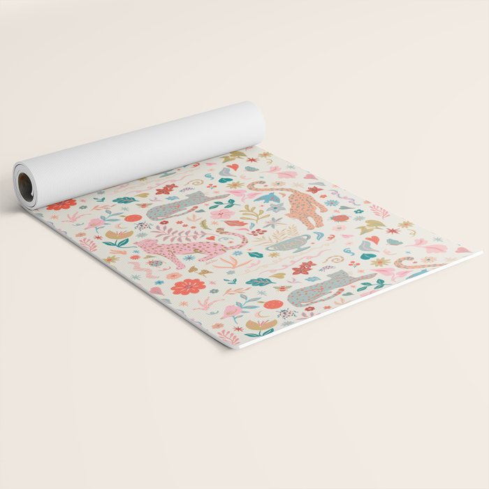 Boho Jungle Yoga Mat Gallery Image 2
