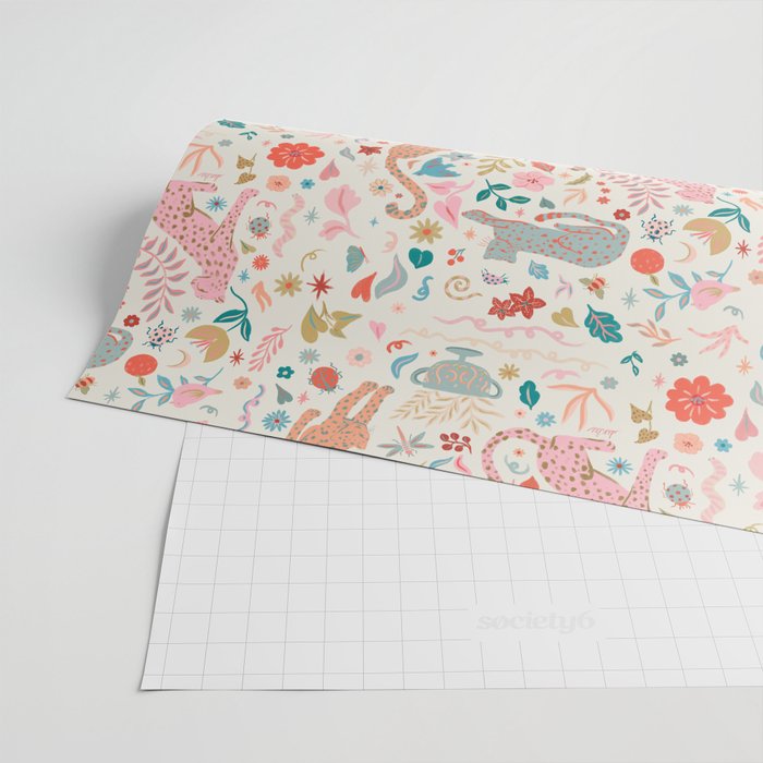 Boho Jungle Wrapping Paper Gallery Image 2