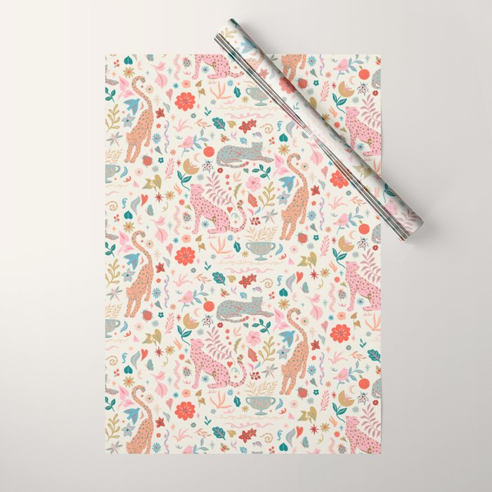 Boho Jungle Wrapping Paper Gallery Image 1