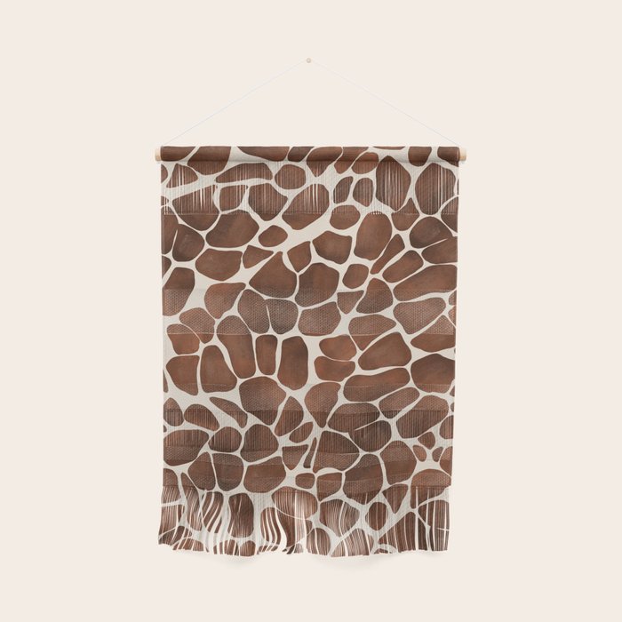 Modern giraffe print Wall Hanging Gallery Image 1