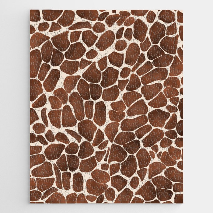 Modern giraffe print Jigsaw Puzzle Gallery Image 1