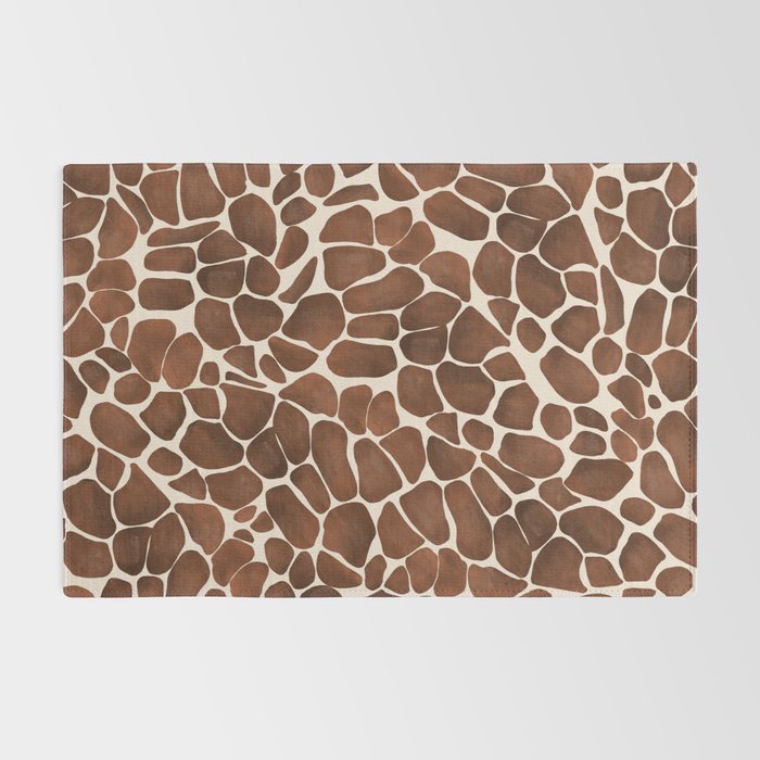 Modern giraffe print Rug Gallery Image 2