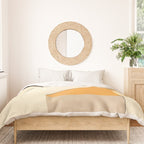 Geometric yellow and black arrangement Duvet Cover Gallery Image 3