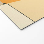Geometric yellow and black arrangement Welcome Mat Gallery Image 2