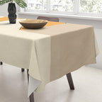 Geometric yellow and black arrangement Tablecloth Gallery Image 3