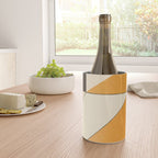 Geometric yellow and black arrangement Wine Chiller Gallery Image 4