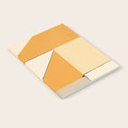 Geometric yellow and black arrangement Notebook Gallery Image 2