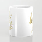 Lady Luck - Gold Ink Coffee Mug Gallery Image 4