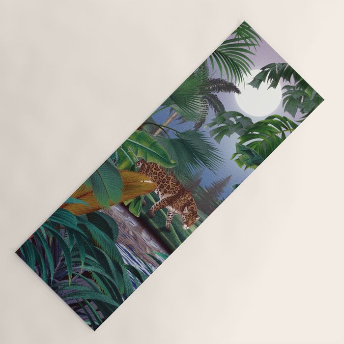 Leopard Jungle Yoga Mat Gallery Image 1