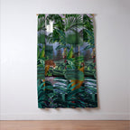 Leopard Jungle Window Curtain Gallery Image 3