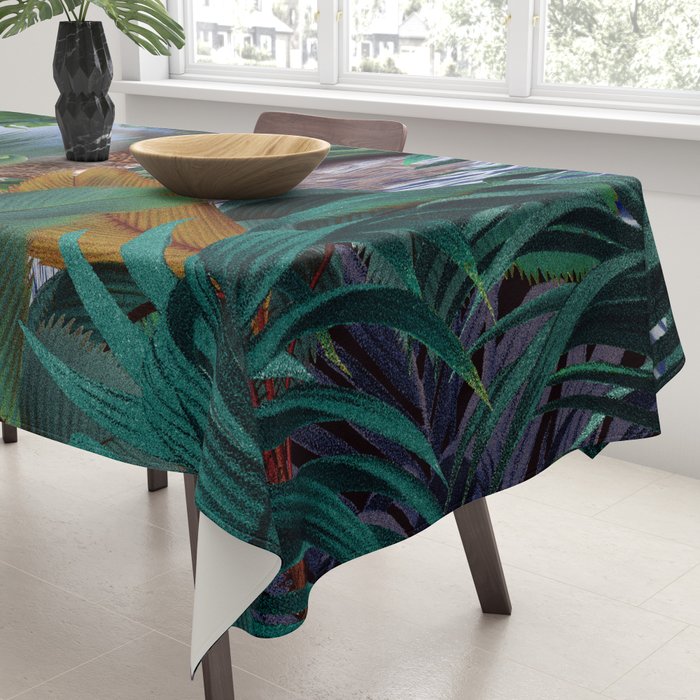 Leopard Jungle Tablecloth Gallery Image 3