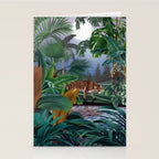 Leopard Jungle Stationery Card Gallery Image 2