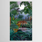 Leopard Jungle Tablecloth Gallery Image 2