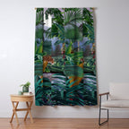 Leopard Jungle Window Curtain Gallery Image 5