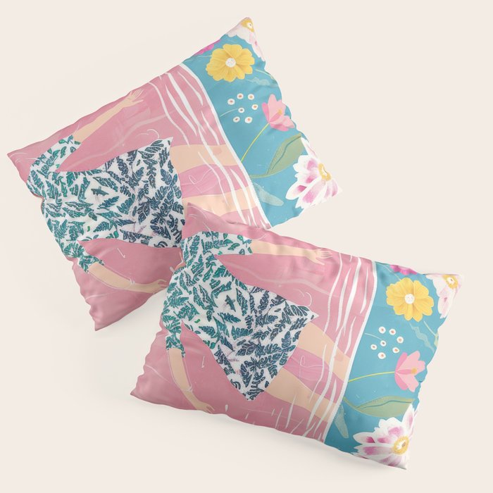 In the Garden of Her Mind Pillow Sham Gallery Image 3