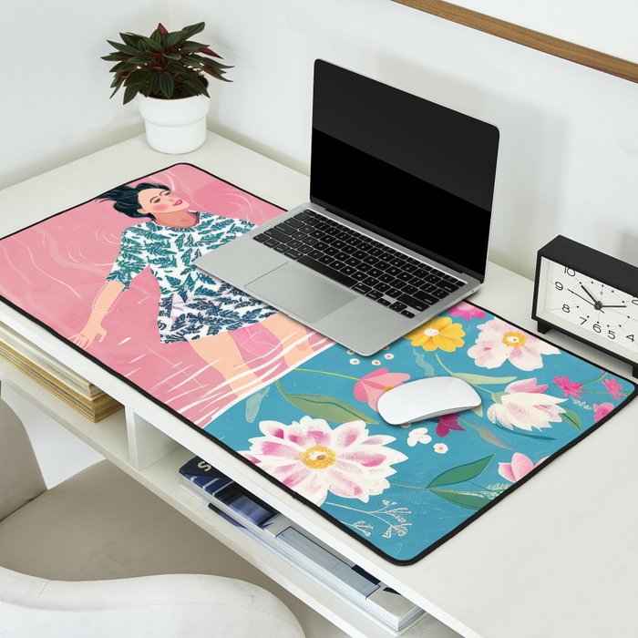 In the Garden of Her Mind Desk Mat Gallery Image 2