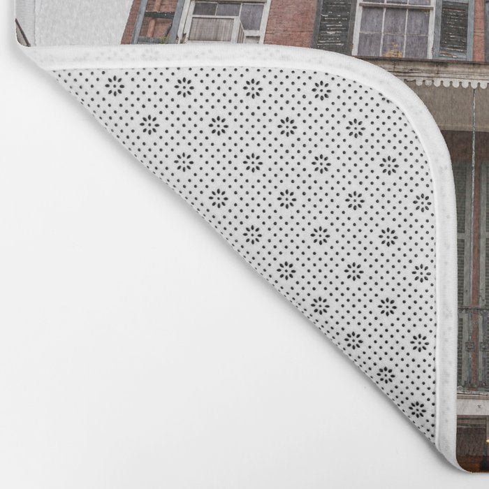 New Orleans French Quarter x Bourbon Street New Orleans Photography Bath Mat Gallery Image 2
